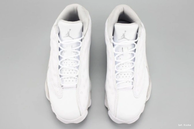1st Kicks 310810-100 mens 13 Air white Money Jordan LowPure 0722